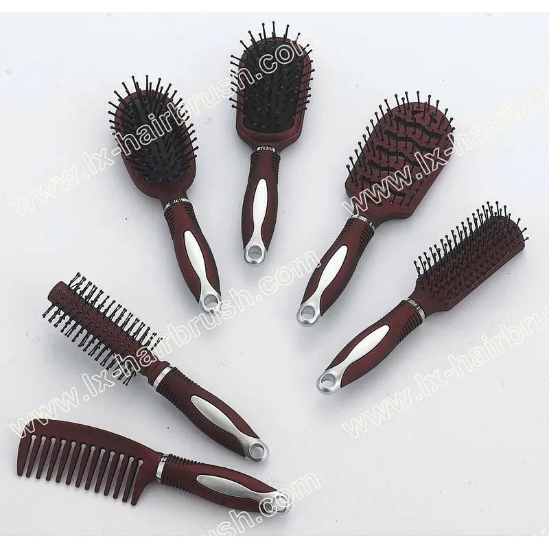 small-type plastic hairbrush,comb/cushion/vent hairbrush