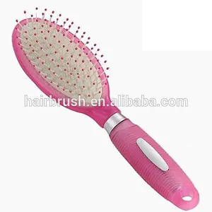 Pink color professional hair brush wholesale