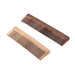salon home logo  wooden comb professional wooden combs and brushes wooden wide tooth comb