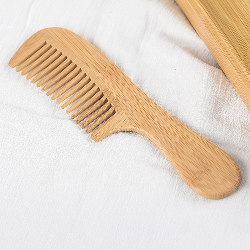 wide tooth hot wood hair comb machines peach wood hair comb  thin custom wooden comb