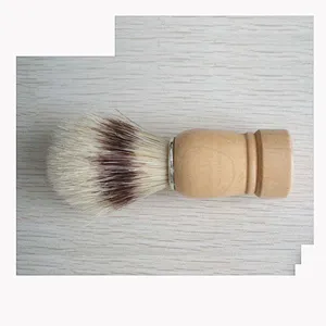 Professional synthetic hair shaving brush