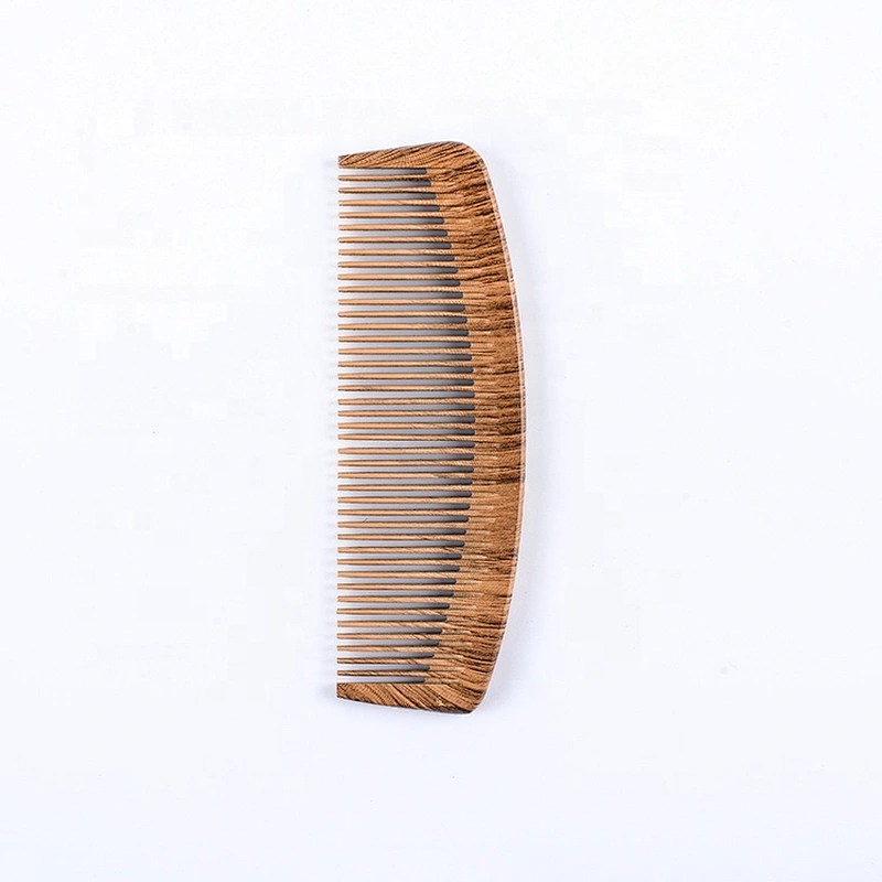 wood comb hair bamboo 100% natural wood razor like comb peach hair wood comb