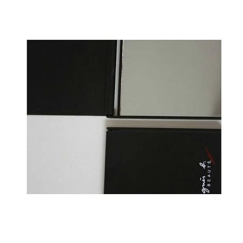 Single folding compact cosmetic mirror