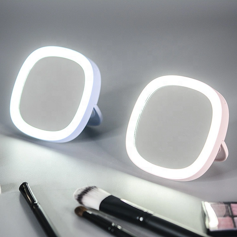 table led mirror portable mirror light led light makeup led mirror desk for home