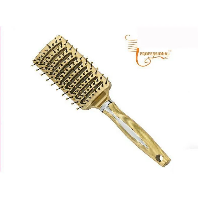 New arrival popular antistatic battery operated hair brush