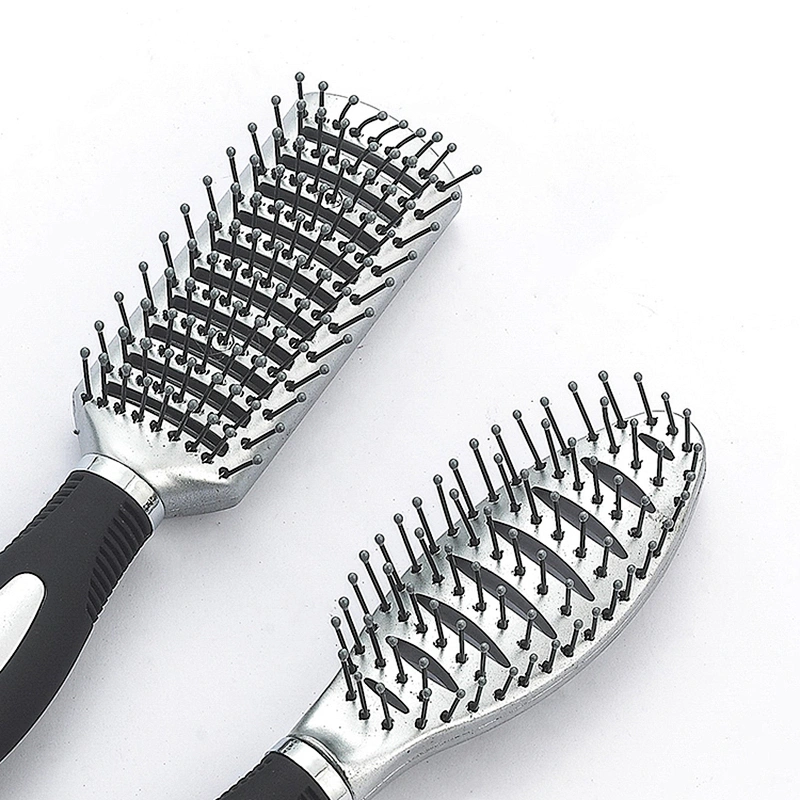 Factory wholesale custom hairdresser styling brush hair dryer hair brush plastic massage brush
