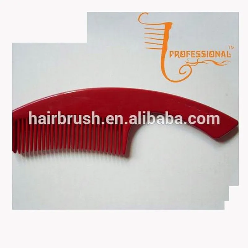 professional salon long handled hair combs,wide tooth comb,plastic hair comb