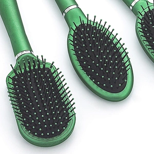 hotest selling plastic metal coating hair ventilation brush round salon beauty professional brush