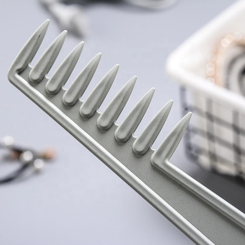 Household wide tooth comb personal care tangle teezer plant degradable material hair comb