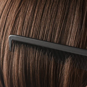 private label carbon antistatic comb black carbon braiding comb