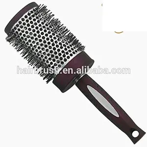 2015 Hair straightening brush ceramic double side boar hair brush