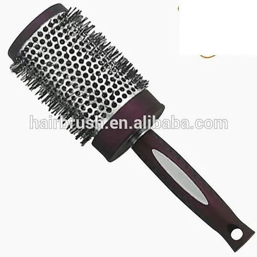2015 Hair straightening brush ceramic double side boar hair brush