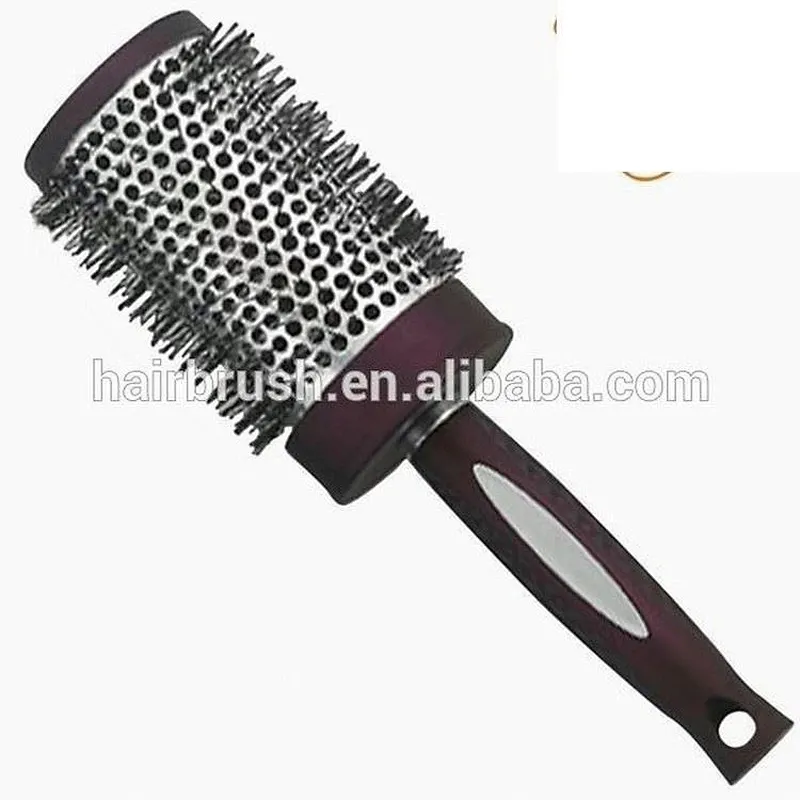 2015 Hair straightening brush ceramic double side boar hair brush