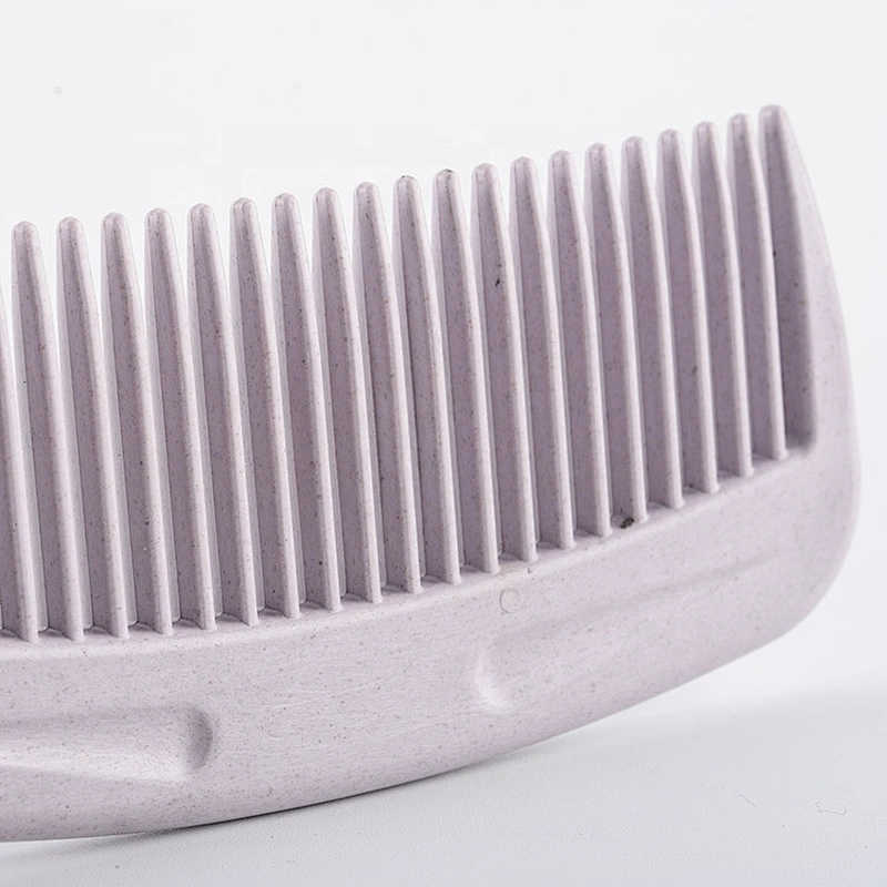 Plant degradable material personal care tangle teezer household wide tooth comb  detangle comb