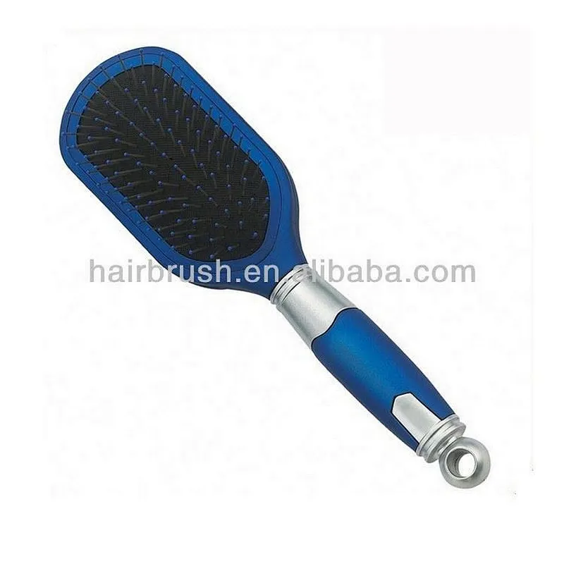 Blue plastic hair brush pictures in NingBo China