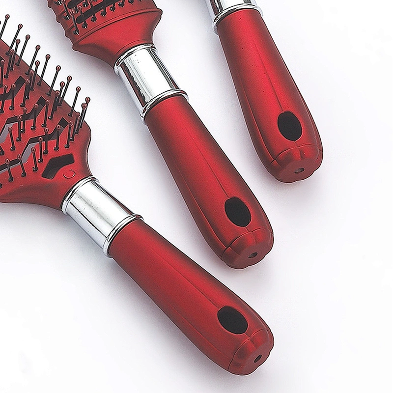 Factory customized hair dryer ventilation brush curly hair brush massage brush