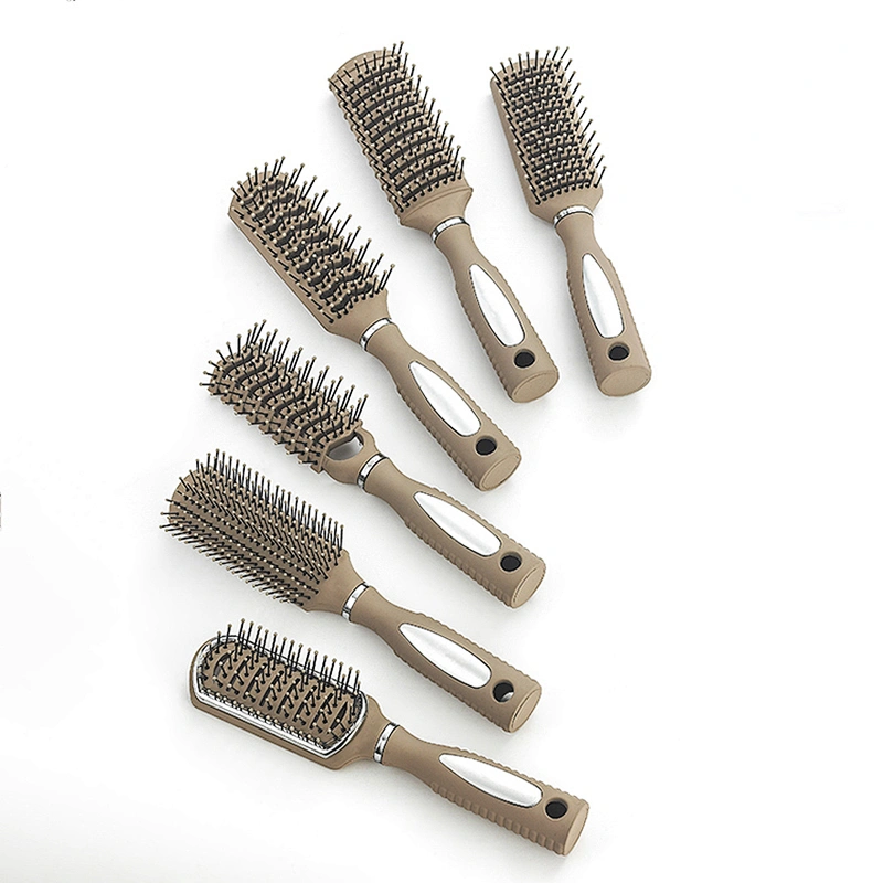 Manufacturers wholesale custom hairdresser styling brush hair dryer hair brush plastic ventilation brush