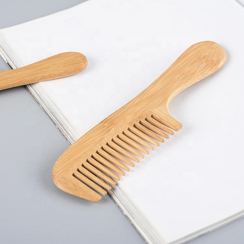 wide tooth hot wood hair comb machines peach wood hair comb  thin custom wooden comb