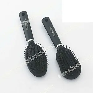 Plastic cushion hair brush