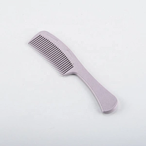 Plant degradable material personal care tangle teezer household wide tooth comb  detangle comb