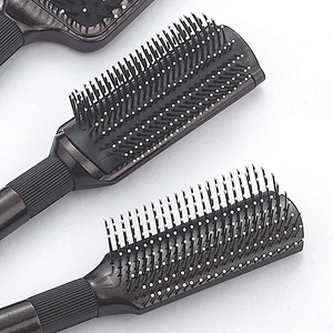 Factory customized hairdresser styling hair brush hair dryer ventilation brush massage brush