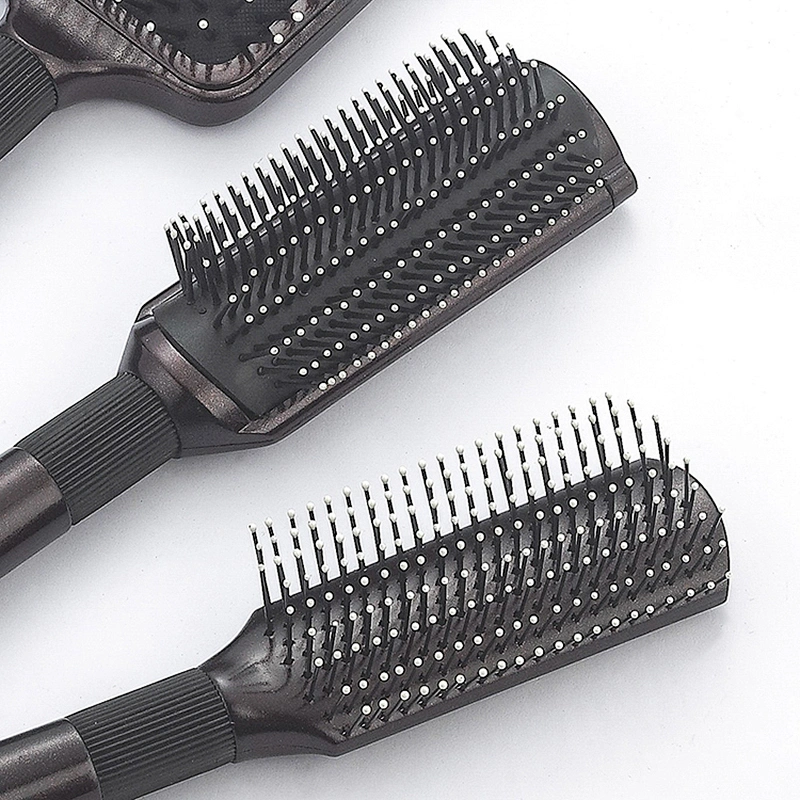 Factory customized hairdresser styling hair brush hair dryer ventilation brush massage brush