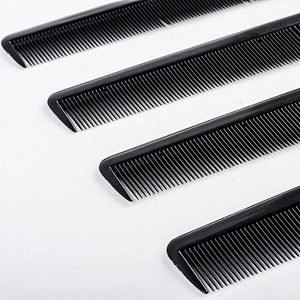 Heat-resistant hair brush detangling ABS plastic anti-static comb with any color available