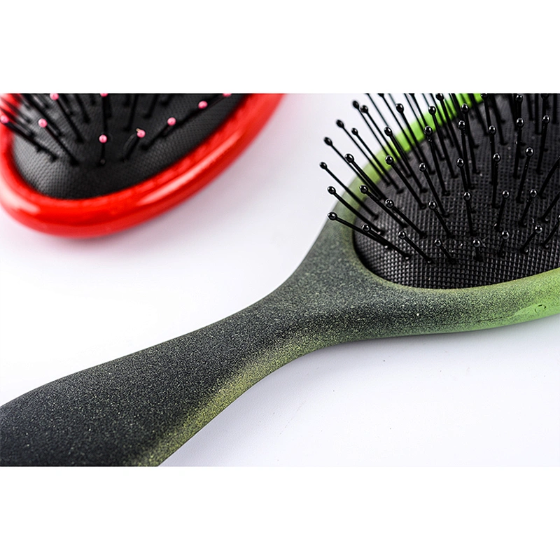 High quality popular fashionable wet plastic detangling hair brush