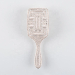 Plant degradable material hair brush household shower hair brush personal care detangling brush