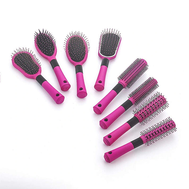 Factory customized hairdresser styling hair brush hair dryer ventilation brush massage brush
