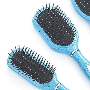 Wholesale custom plastic massage brushes of various colors detangling hair brush