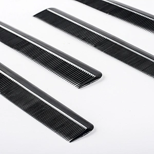 Heat-resistant hair brush detangling ABS plastic anti-static comb with any color available
