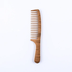 wooden baby hair brush and comb set custom wooden comb african wood comb natural