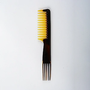 Hot sale 5 tooth carbon fiber hair teasing comb