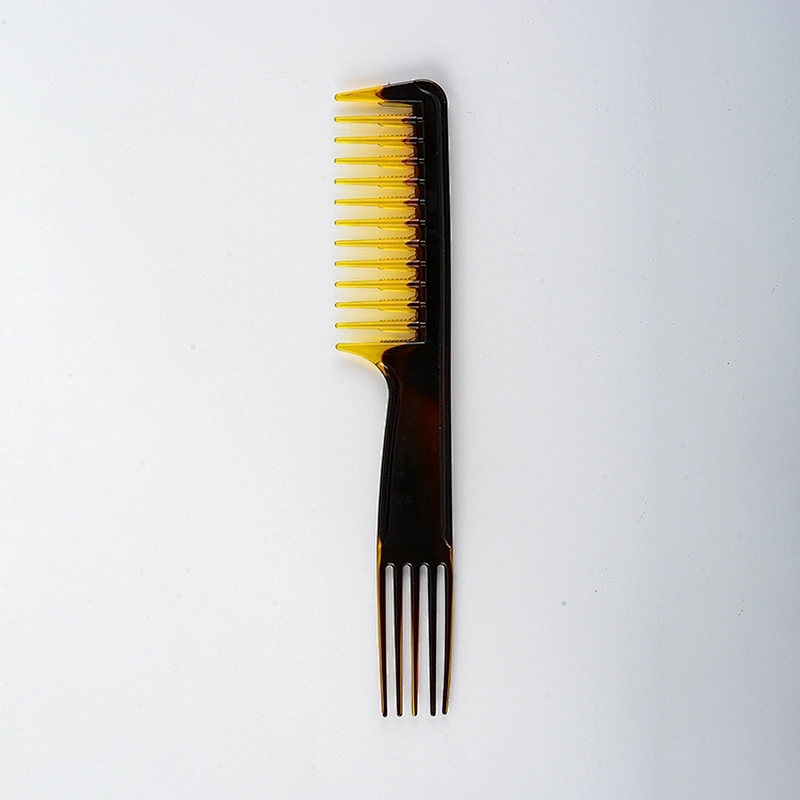 Hot sale 5 tooth carbon fiber hair teasing comb