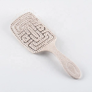 Plant degradable material hair brush household shower hair brush personal care detangling brush