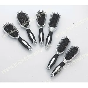 K-L handle plastic cushion hairbrush,plastic hairbrush set