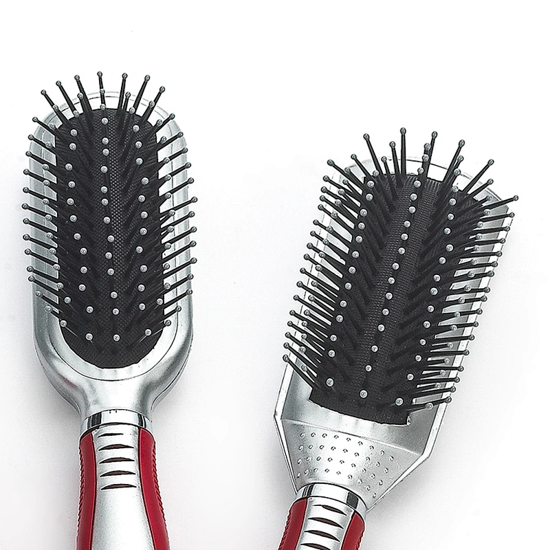 Factory customized hairdresser styling hair brush hair dryer ventilation brush massage brush