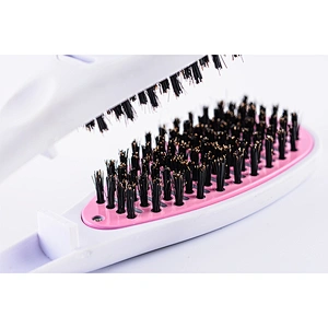 New boar bristle various type plastic cordless hot hair brush