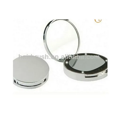 2015 high quality Plastic Double side Pocket LED mirror light