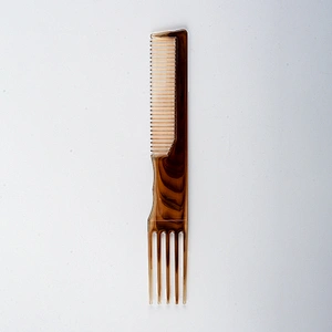 Hot sale 5 tooth carbon fiber hair teasing comb
