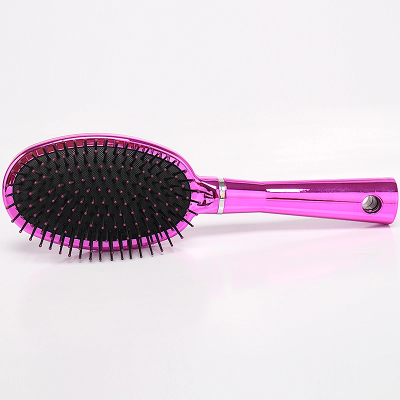 Special design beautiful plastic detangling hairbrush for wholesale