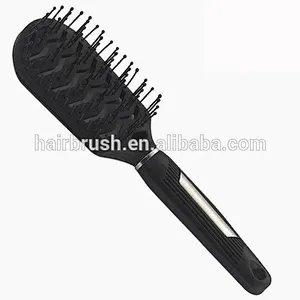 Plastic bristle vent hairbrush/man hair brush