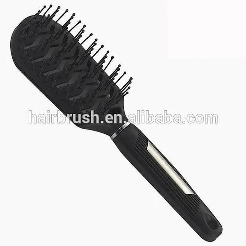 Plastic bristle vent hairbrush/man hair brush