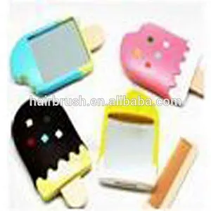 2020 Hot sales Factory special design ice-cream shape cute compact mirror