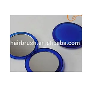 Beauty cosmetic plastic compact mirror for promotion