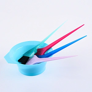 Hair dye kit tint brush with bowel for salon, hair dye comb for salon using