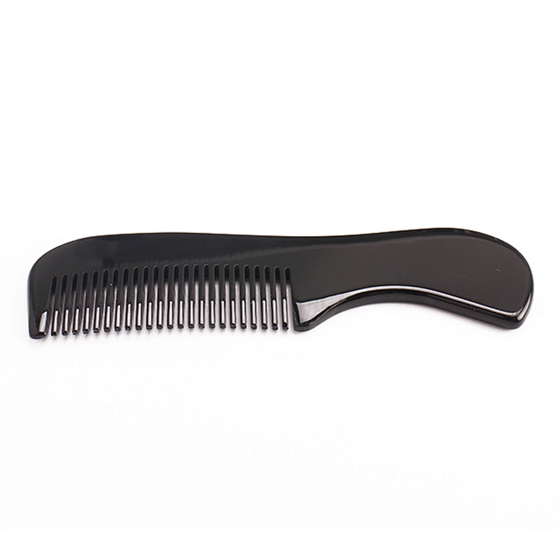 Custom made horn handmade hair comb