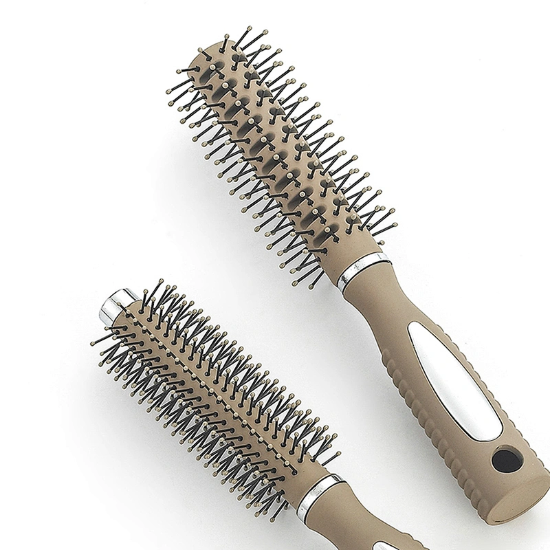 Manufacturers wholesale custom hairdresser styling brush hair dryer hair brush plastic ventilation brush