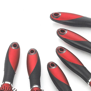 Professional custom hair brush dryer vent hair brush plastic massage brush